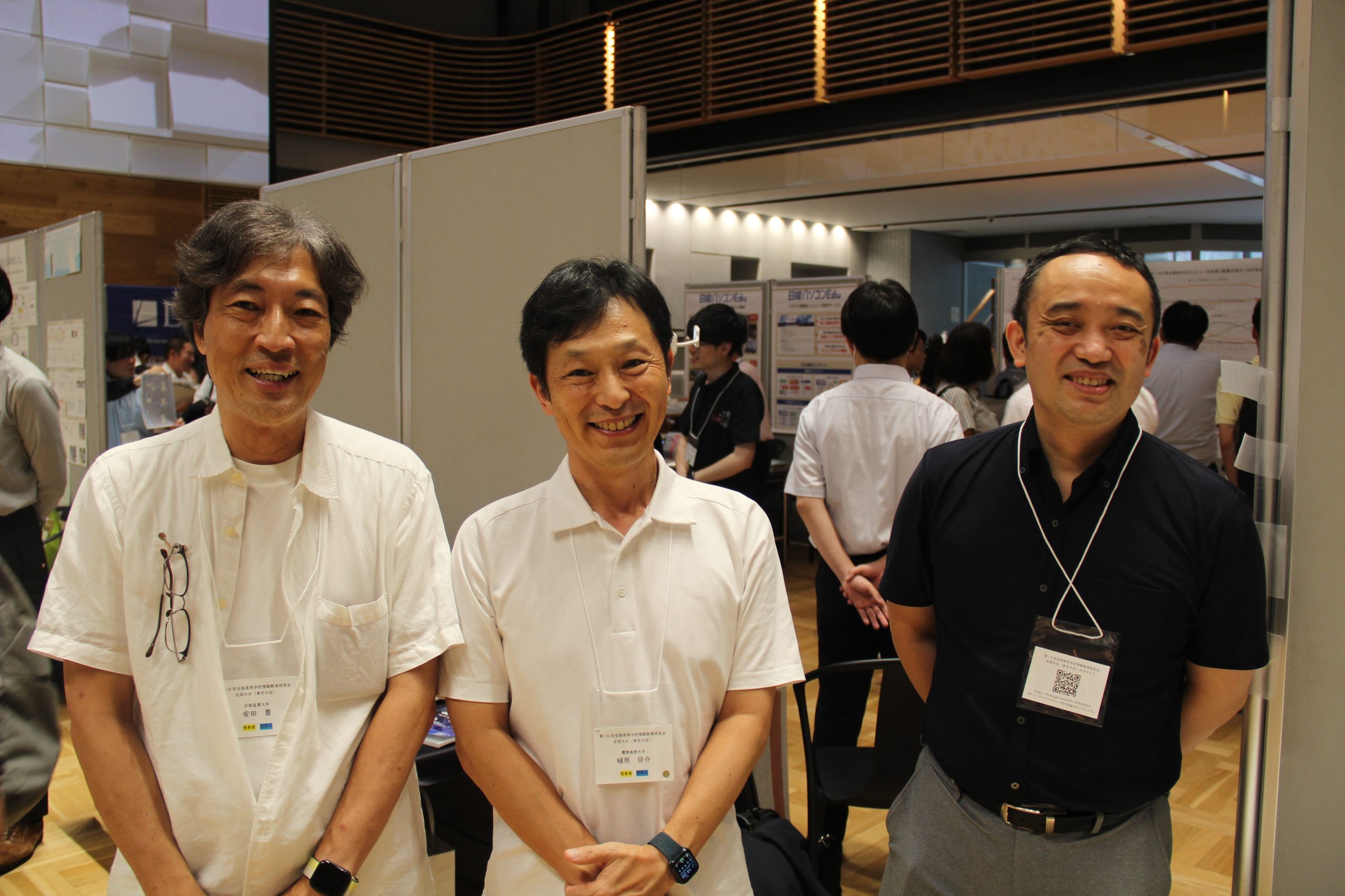 第16回全国高等学校情報教育研究会全国大会（東京大会）のポスターセッションに参加しました